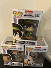 Funko Pop! Animation Avatar bundle- Aang #534 Katara #535 Toph #537 -Box Damage