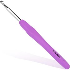 Ergonomic Crochet Hook 5.0 mm Soft Grip Handle for Arthritic Hands Comfortable