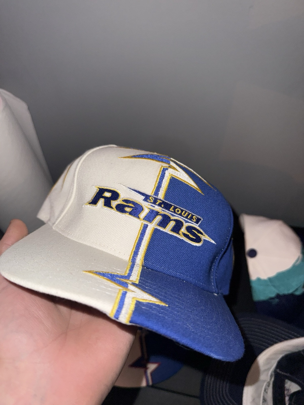 Vintage St. Louis Rams Shockwave Sample Hat