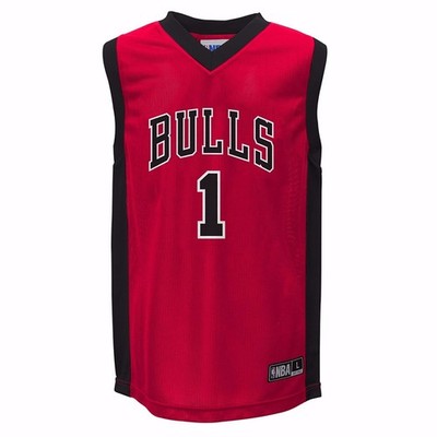 Derrick Rose Chicago Bulls NBA Licensed Red Infant Toddler Basketball Jersey