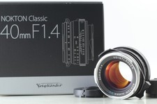 Unused in Box Voigtlander NOKTON 40mm f1.4 SC Lens VM Leica M Mount From JAPAN