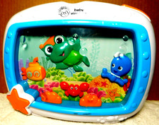 Baby Einstein Kids II Inc. Crib Musical Light Soother Toy Green Frog