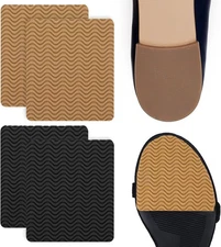 Boot Heel Replacement - Shoe Pads 4-Pack, Anti Slip Repair Kit Black 