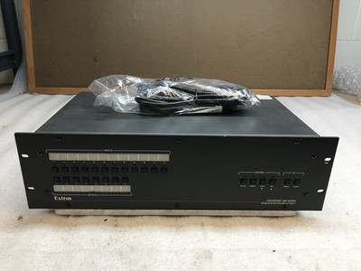 Extron CrossPoint 300 Series 84 HVA Wideband RGBHV Matrix Switcher with ADSP