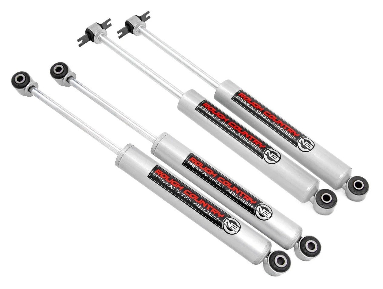 Set of 4 Rough Country N3 Shocks for 88-98 Chevy/GMC K1500 4WD w/ 2.5-3.5" lift