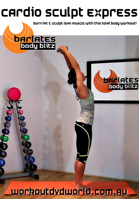 Barre Ballet Style EXERCISE DVD - Barlates Body Blitz CARDIO SCULPT ...