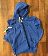 Polo Ralph Lauren Men  s Sweatsuit Royal Blue/Blue Logo size Small