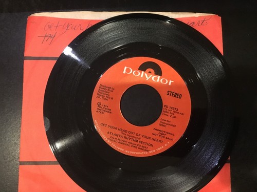 ATLANTA RHYTHM SECTION Get Your Head Out If Your Heart Soul 45 Promo NM - Picture 2 of 4