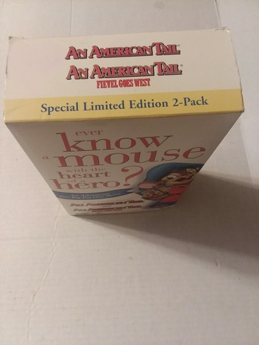 NIP VHS Fievel An American Tail: Special Limited Edition. - Picture 5 of 9