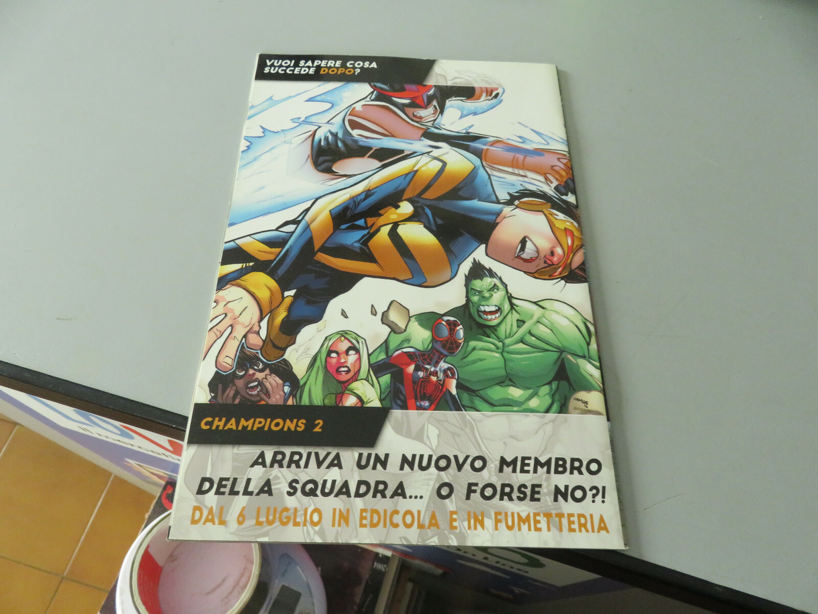 Thumbnail - Champions Marvel Panini Comics N°1 - Eine Neue Generation - 8 Down