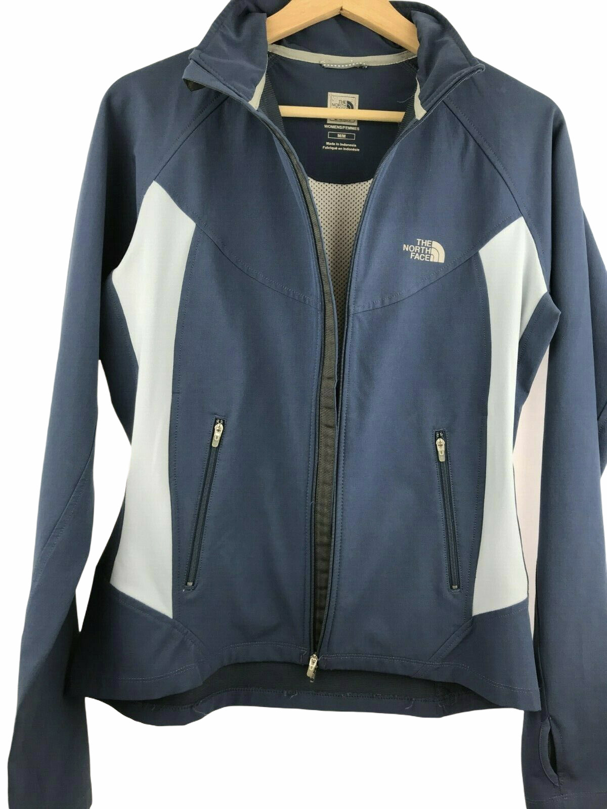 The North Face TNF Flight Series Full Zip Jacket Long Sleeve Gray Women's Medium image 2