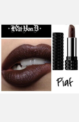 KAT VON D STUDDED KISS LIPSTICK  SHADE: PIAF~DISCONTINUED ~ NWB
