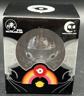 Mini Rolitoboy Clear Black Robot Toy2R NIB