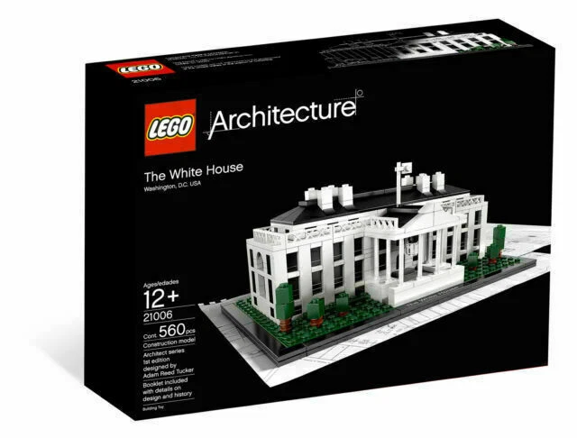 Lego Architecture White House (21006): no box/no instructions-obtain free 673419160148 | eBay