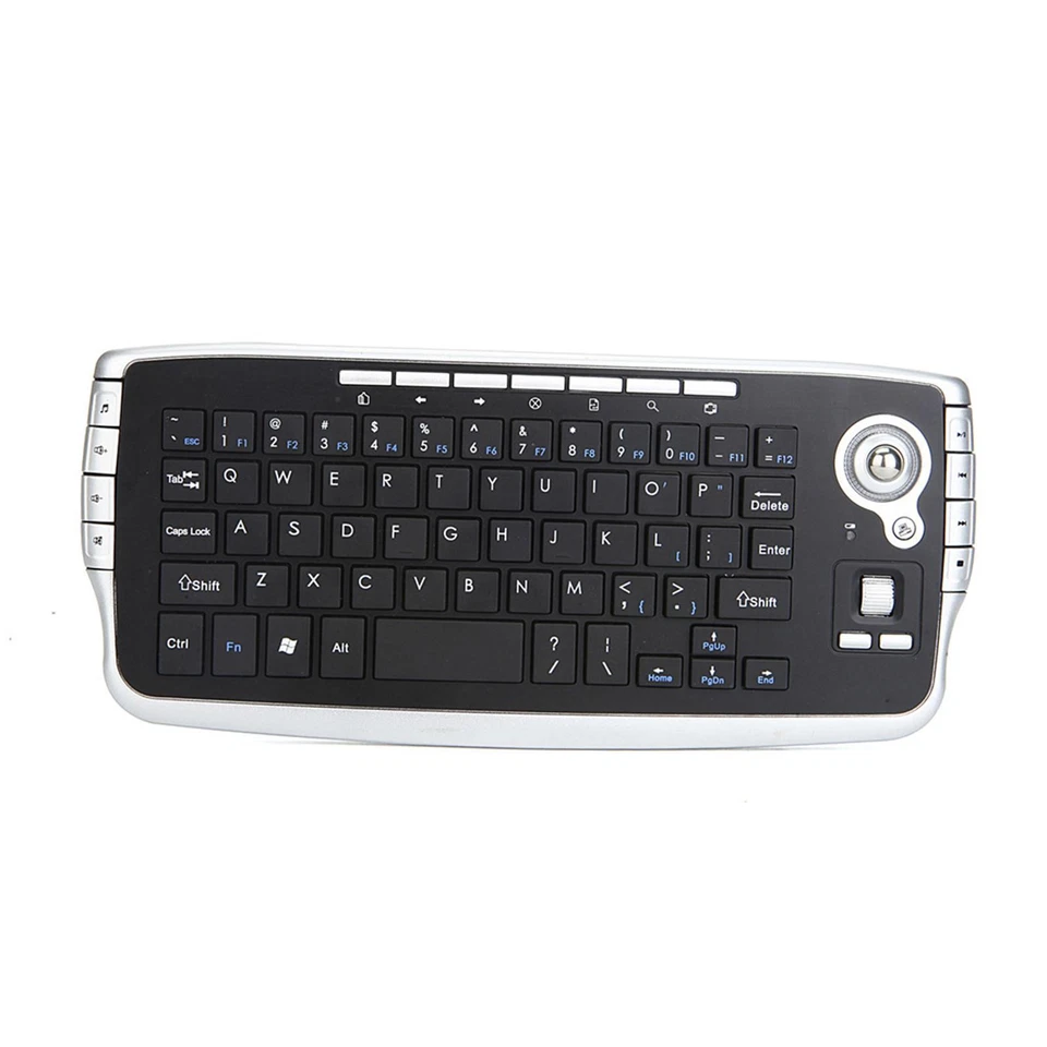 Keyboard Multi Media Trackball 78Keys Plug and Play Professional Keypad Mini for - Image 4 of 4