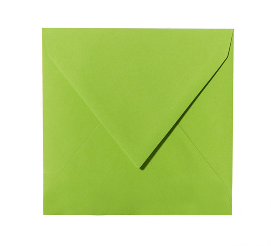 Produktbild von Farbige Umschläge 15x15cm - 50er Set In 10 Farben 120g