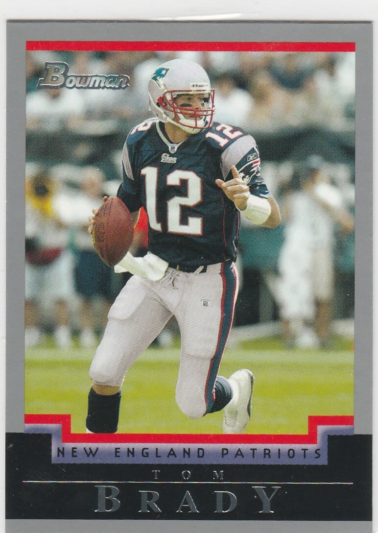 2004 BOWMAN #106 TOM BRADY NEW ENGLAND PATRIOTS 030623