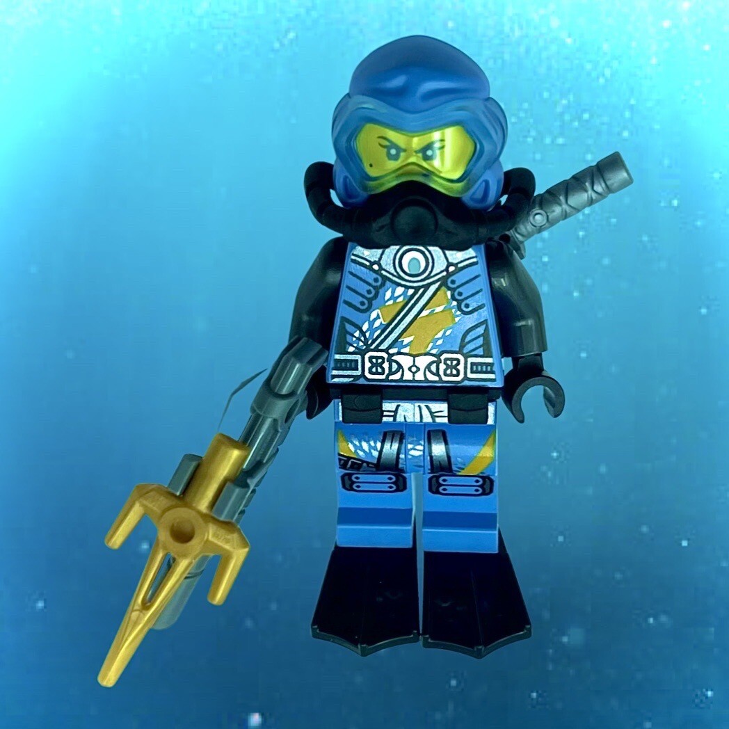 LEGO NINJAGO SEABOUND Scuba Nya Mini Figure 71756 | eBay
