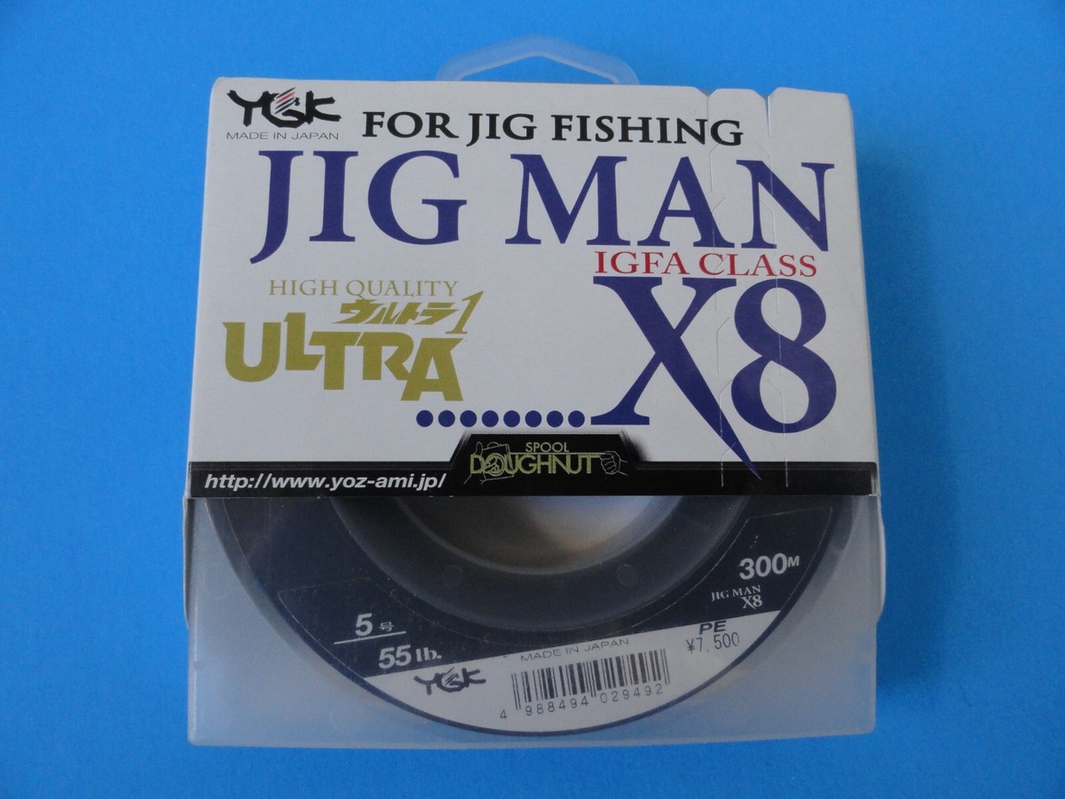 釣り仕掛け・仕掛け用品 YGK GALIS ULTRA JIGMAN X8 #3 47Lbs YGK Jig Man Ultra X8 Jig Fishing #5~ 55lb ~ 300m Japan | eBay