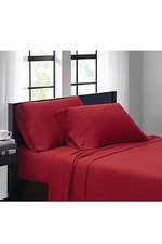 Truly Soft Everyday Sheet Set Red
