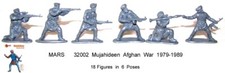 Mars 32002 1/32 Mujahideen Afghan War 1979-1989 toy soldiers