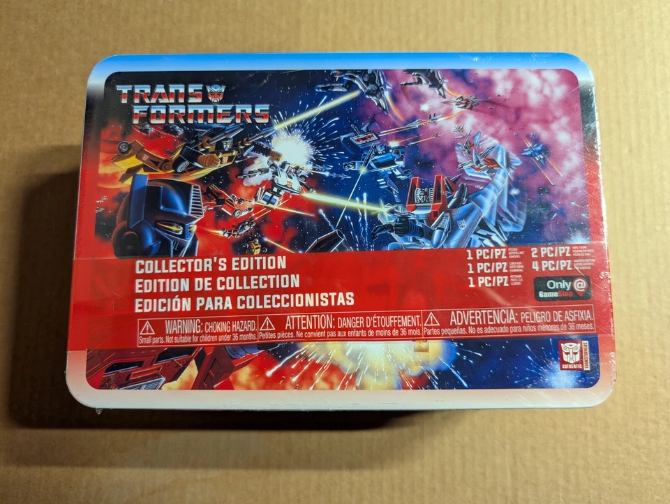 NEW Transformers GI Joe Collector's Edition Metal Tin Lunch Box Funko Pop 2020 - Image 2 of 4