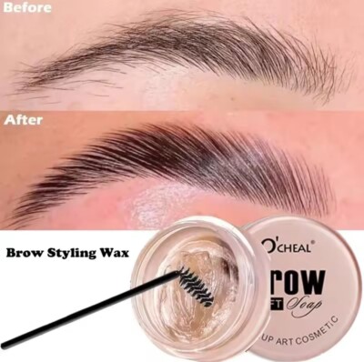 Styling Creme Brauen Gel Wasserdicht 3D Form Seife Make Up Augenbrauenbrauen Natur 