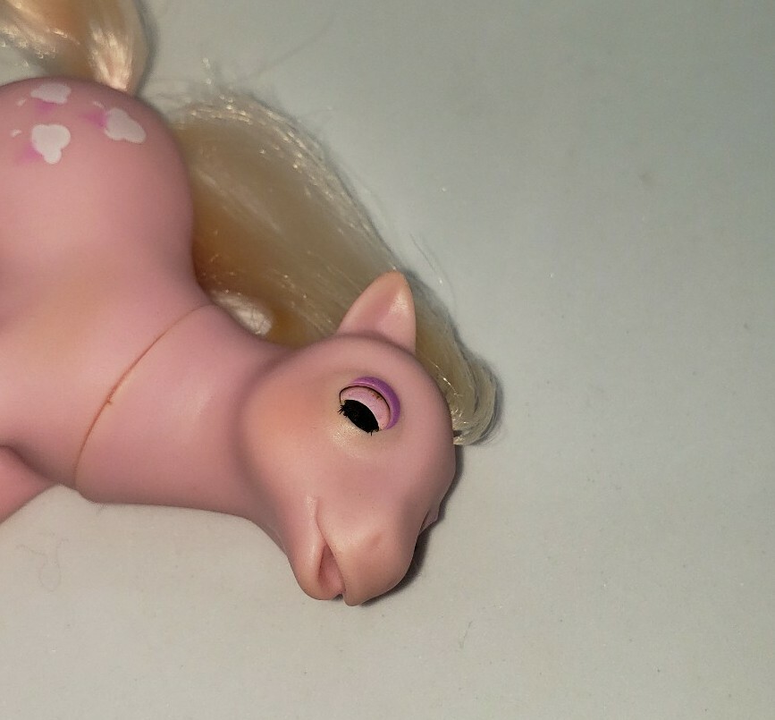 My Little Pony G1 VTG Applejack Brother Horseshoe Lucky