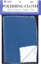 JEWELERS POLISHING CLOTH 12"x15" Blue/white (ps219)