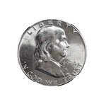 1954 Franklin 50c Half Dollar BU/UNC 90% Silver Coin
