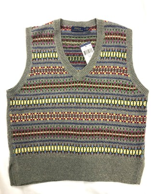 polo ralph lauren fair isle vest