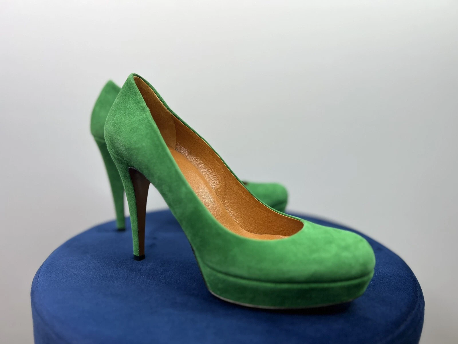 Escarpins à talons hauts femme Gucci vert pointure 38