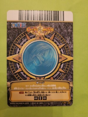 NM Sanji Strawhats One Piece OnePy Berry Match C294 Bandai Tcg Ccg