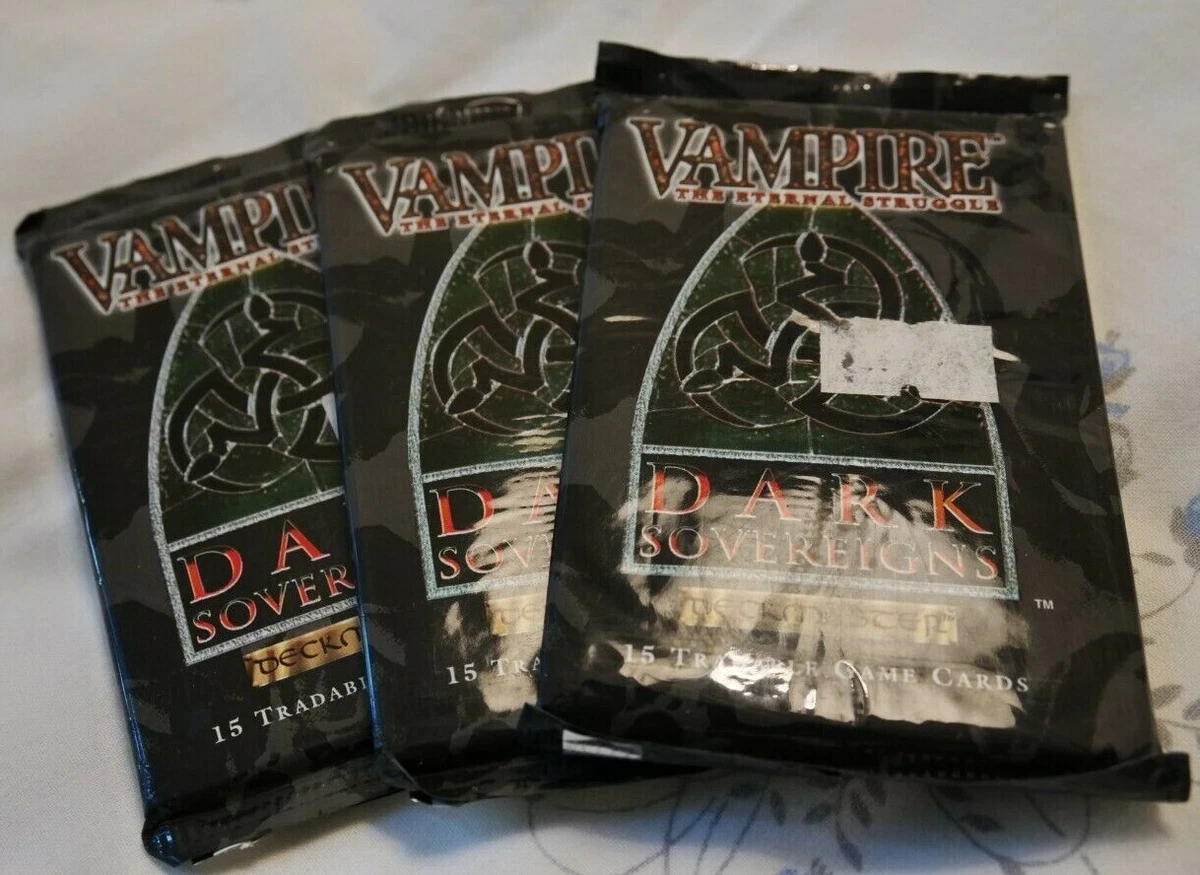 Vampire: The Eternal Struggle Sealed Collectible Card Game Packs