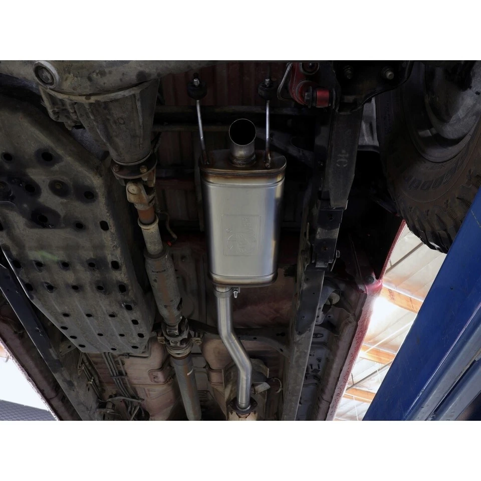 aFe 49-46049 ROCK BASHER Cat задняя выхлопная труба для 2000-04 Toyota Tacoma 2,7 л V6 3,4 л - Изображение 2 из 4