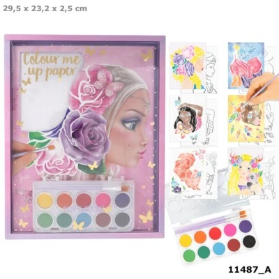 Depesche Top Model Colour me up Paper Wasserfarben Set