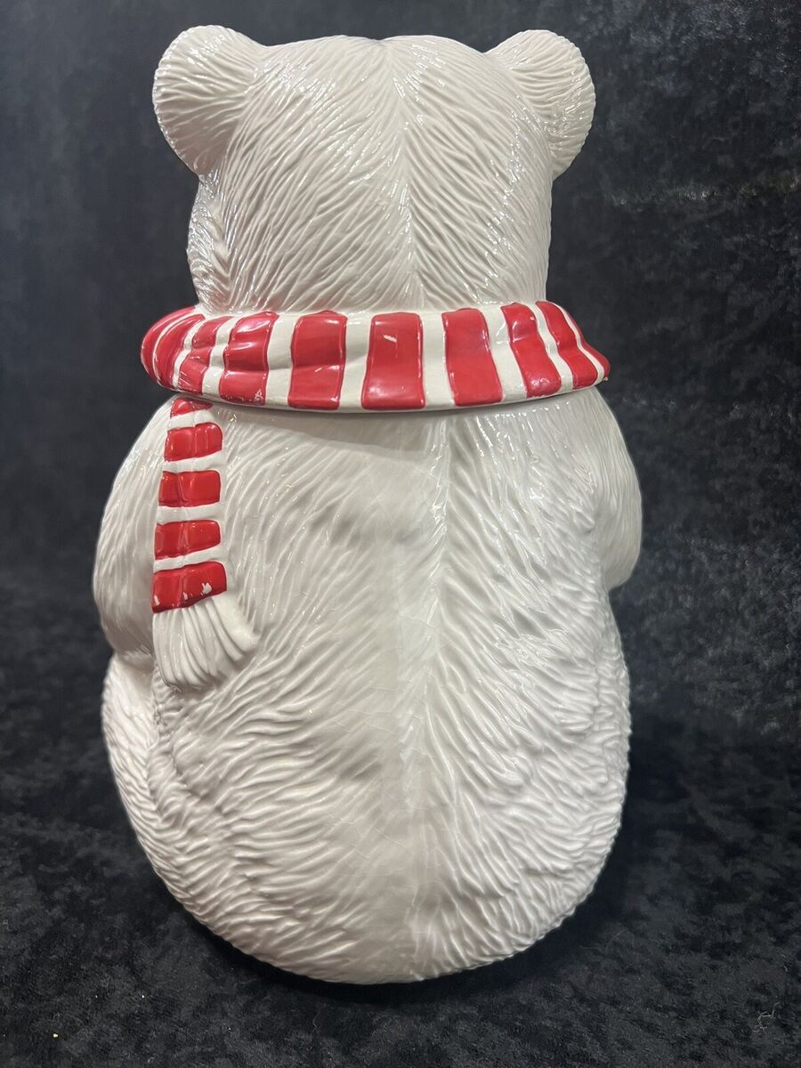 Vintage 1994 Coca-Cola Polar Bear Cookie Jar - Authorized Vintage 1994 Coca-Cola Polar Bear Cookie Jar - Authorized