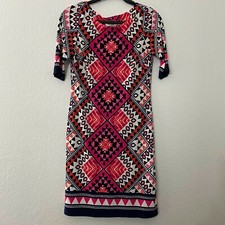 Eliza J Dress Mini Pink Orange size 2