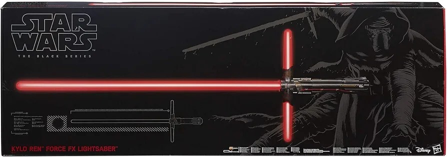 Star Wars The Black Series Kylo Ren Force FX Deluxe Lightsaber | eBay