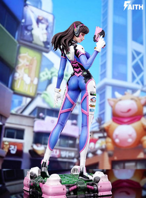 Faith Studio 1/6 Overwatch Dva Model Statue In Stock