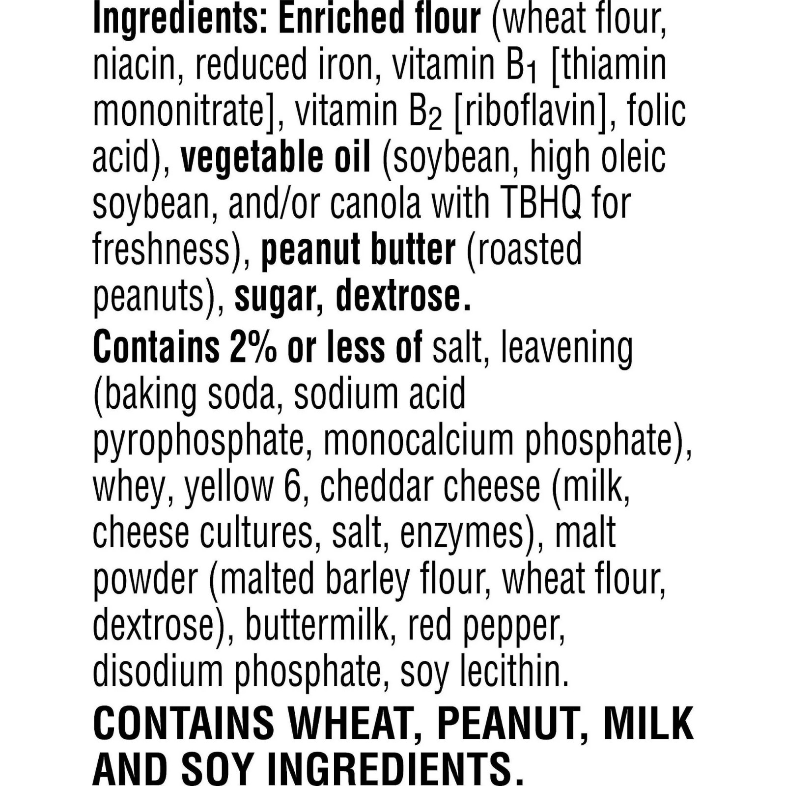 Austin Peanut Butter on Cheese Sandwich Crackers Single Serve Snack Crackers 20