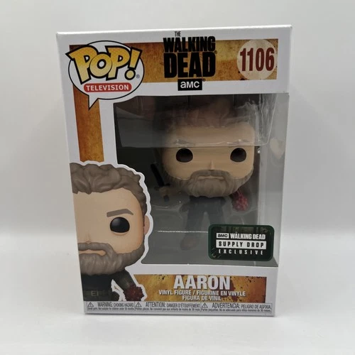 Funko Pop! Vinyl: The Walking Dead - Aaron - AMC (Exclusive) #1106 W/ Protector
