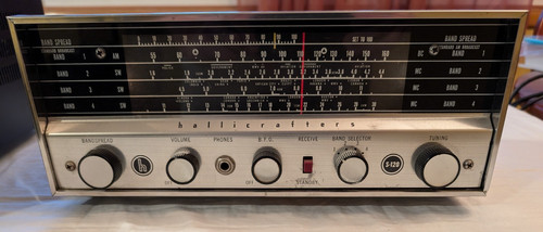 Hallicrafters S-120 Shortwave Radio AM/SW