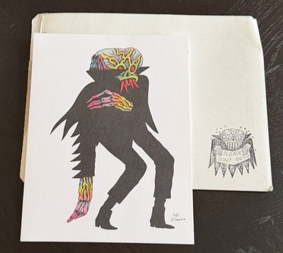 2019 Brand New Craig Gleason: Original “The Ghoul”Art Print 8.5” X