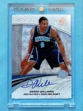 05-06 SP GU Deron Williams Autographed Rookie Card Limited to 10 pieces