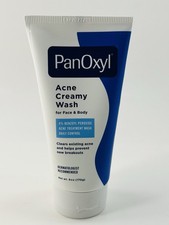PanOxyl Acne Creamy Wash 4 Benzoyl Peroxide Face  Body 6oz Sealed