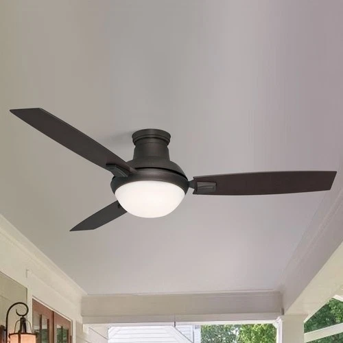 NEW Casablanca Verse 44" Modern Ceiling Fan - Bronze - LED - Remote - 59154 - Picture 4 of 10