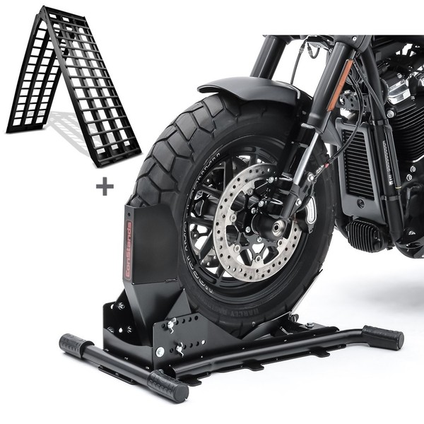 Set Motorradwippe + Auffahrrampe FüR Suzuki GSX-S 1000 / GSX-R 750 / 600 SW6-image