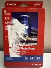 Canon Pixma Matte Photo Paper MP-101 4" x 6" 120 Sheets