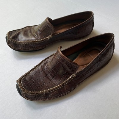 HS Trask Mens Shoes Size 9.5 M Brown Loafers Moccasins  display picture 1